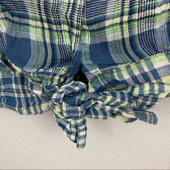 Free People • First Bloom Plaid Top - Picture 4 of 10